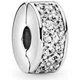 Pandora Dames-bead Charms 925 sterling zilver zirkonia 791817CZ, Eén maat, Sterling zilver, Zirkonia