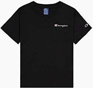 Champion - T-shirt - Zwart - Uniseks