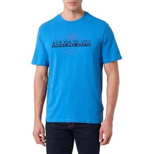Napapijri Sander T-shirt Bright Blue, Blauw, L