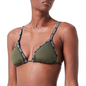 Calvin Klein Dames Triangle BH's, Krokodil Groen, M