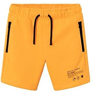 NAME IT Jongens NKMHOSPAINA Sweat UNB Shorts, Orange Pop, 134, orange pop, 134 cm