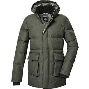 Parka - Mosgroen - 100% Polyester - Waterafstotend, Winddicht