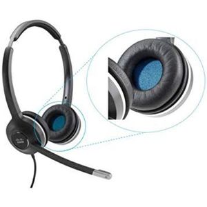 Cisco Headset 560-serie vervangende oorkussens (8 stuks) - reserve - zwart, 1 jaar beperkte aansprakelijkheidsgarantie (CP-HS-WL-5EC8=)