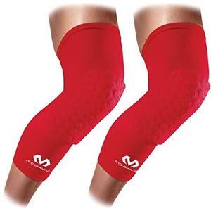 McDavid - 6446R - Compressiemanchet voor de knie - Hexpad - Uniseks volwassenen - Kniebeschermer Manchet - Voorkomt stootblessures - Zeer elastisch - Basketbal Kniehuls