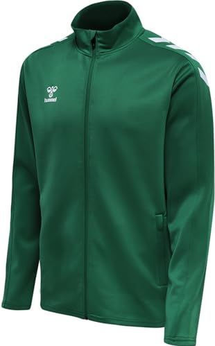 Hummel - Core Xk - Track Suit Jas - Groen - Polyester - Met Ritssluiting