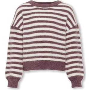 ONLY Meisjes Kognewpiumo L/S Pullover KNT Noos Gebreide trui, rosébruin., 110-116
