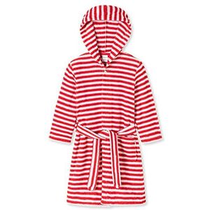 Schiesser Meisjesbadjas, rood wit gestreept, 98, Rood wit gestreept, 98 cm