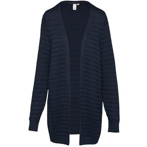 Gebreid Vest - Effen - Lange Mouw - Normale Pasvorm