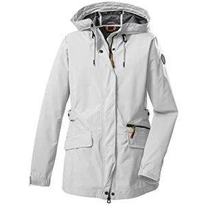 G.I.G.A. DX Women's Softshelljack/outdoorjack met capuchon GS 96 WMN SFTSHLL JCKT, broken white, 40, 38391-000