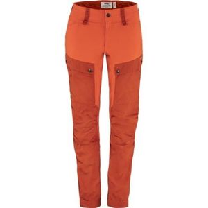 FJALLRAVEN 86706-321-333 Keb Broek W Sportbroek Dames Cabin Red-Rowan Red maat 34/S