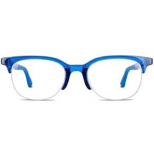 NANO Jet bril voor kinderen, uniseks, Marineblauw glas/oranje, 46/18