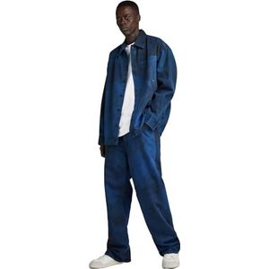 Jeans - Relaxte Snit - Middelhoge Tailleband - Wijde Pijpen - Klinknagels