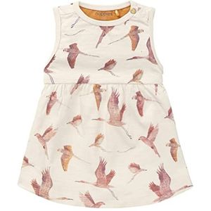 Noppies Baby Babymeisjesjurk mouwloos Anchorage Allover Print kinderjurk, antiek wit P331, 62