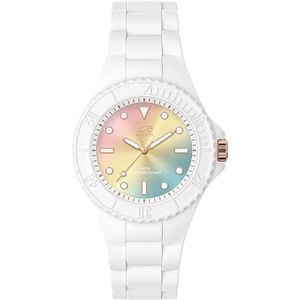 Ice-Watch - ICE generation Sunset rainbow - Wit damenhorloge met siliconen armband - 019141 (Small)