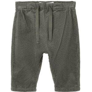 NAME IT Nbmnusonni stoffen broek voor babyjongens, Tea Leaf, 62