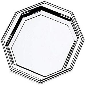 MEPRA Cellini dienblad, rond, 31 cm, zilverkleurig