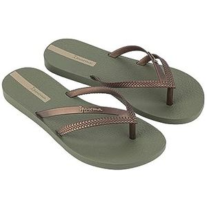 Ipanema Bossa Fem Teenslippers voor dames, Groen brons, 35/36 EU