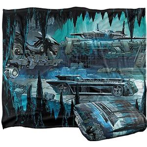 BATMAN Silky Touch Super Zachte Sprei Deken, 152 x 127 cm