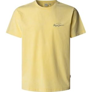Pepe Jeans - Terell - T-shirt - Geel - Korte Mouwen