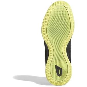 adidas - Dame Certified 3 - Basketbalschoenen - Core Black/Pure Sulfur - Mesh/Synthetisch