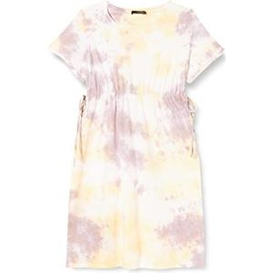 Supermom Damesjurk met korte mouwen, Tie Dye jurk, Nieuwe wei - P915, 32