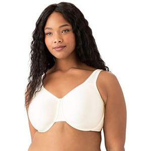 Wacoal Dames Full Figure Basic Beauty Underwire Bra, Ivoor, 85C