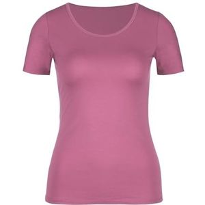 CALIDA Natural Comfort T-shirt voor dames, Red Violet, 36/38 NL