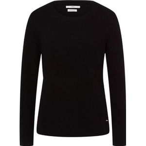 BRAX Dames Style Liz Wool Mix Pullover, zwart, 38