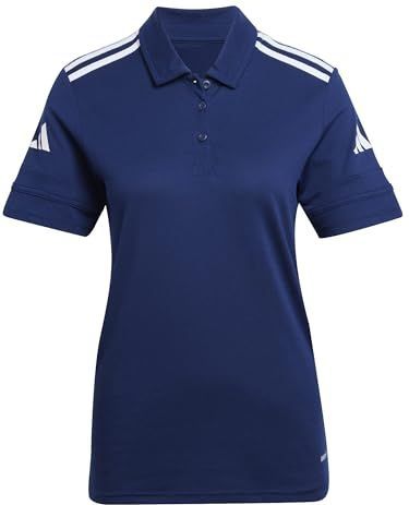adidas Squadra 25 Polo - Donkerblauw - 65% Gerecycled Polyester, 35% Katoen