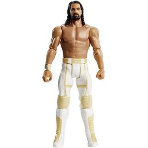 WWE HDD78 - WrestleMania Seth Rollins Actie Figuur, 15cm bewegende collectible, Toy Gift voor kinderen en fans leeftijden 6 +