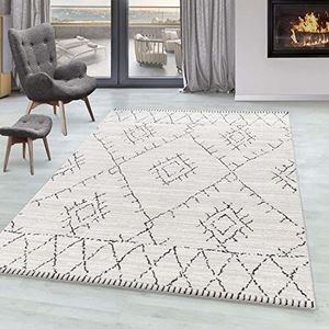 Berberoptik laagpolig tapijt, woonkamer, serre