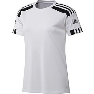 adidas dames T-shirt met korte mouwen Squadra 21 Jersey, White / Black, L
