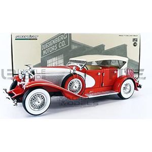 Greenlight Collectibles 13627 Miniatuur Auto Collection, rood/wit