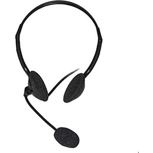 Link - LKHS02 - Oortelefoon - Zwart - Bedraad - Kantoorheadset