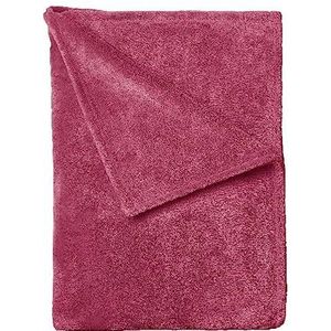Homemania Moscato deken, voor bank, bed, slaapkamer, roze, microvezel, 250 x 200 cm