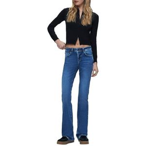 LTB Jeans Juliana damesjeans in blauw Low Rise gemaakt van katoenmix, maat 25, 34, blauw, 25W / 34L