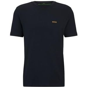 BOSS T-shirt voor heren, Dark Blue401, L