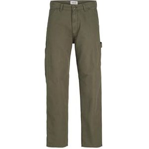 JACK & JONES Jpsteddie Jjbarkley Carpenter cargobroek, Olive Night, 32W x 32L heren, Olive Night, 32W x 32L