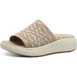 Jana Damessandalen Vegan sandalen, beige comb, 36 EU, Beige kam., 36 EU