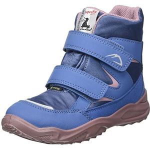 Superfit Glacier warm gevoerde Gore-tex sneeuwlaarzen voor meisjes, Blauw Paars 8030, 21 EU Breed