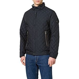 bugatti Gewatteerde herenjas, marineblauw, 48