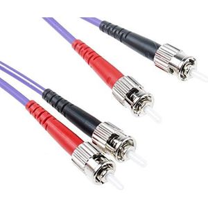 RS PRO LWL-kabel 5m Multi Mode Paars ST 50/125μm