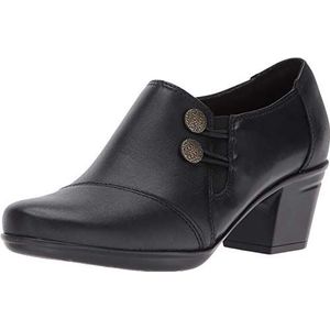 Clarks Emslie Warren Bootie voor dames, Zwart, 12 Wide