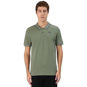 Kappa Heren Ezio 2 Poloshirt, Groen, Maat 3XL
