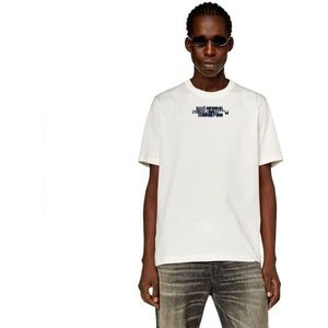 Diesel Just Slits N6 T-shirt Met Korte Mouwen