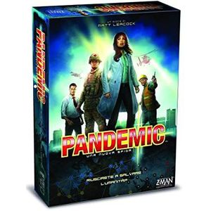 Asmodee - Pandemic - samenwerkend bordspel, 2-4 spelers, 10+ jaar, Italiaanse editie