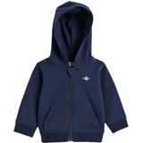 Gant - 506748 - Sweatshirt - Zwart - Met Rits