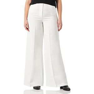 Pinko Puritano viscose broek voor dames, Z07_zijdewit, 34 NL