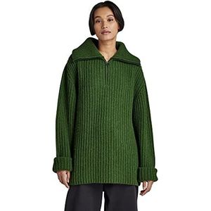 G-STAR RAW Dames Skipper Loose Knit Pullover, groen, S