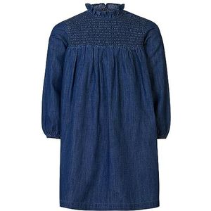 Noppies Kids Meisjesjurk Aldan Kinderjurk met lange mouwen, Every Day Blue - P142, 116 cm